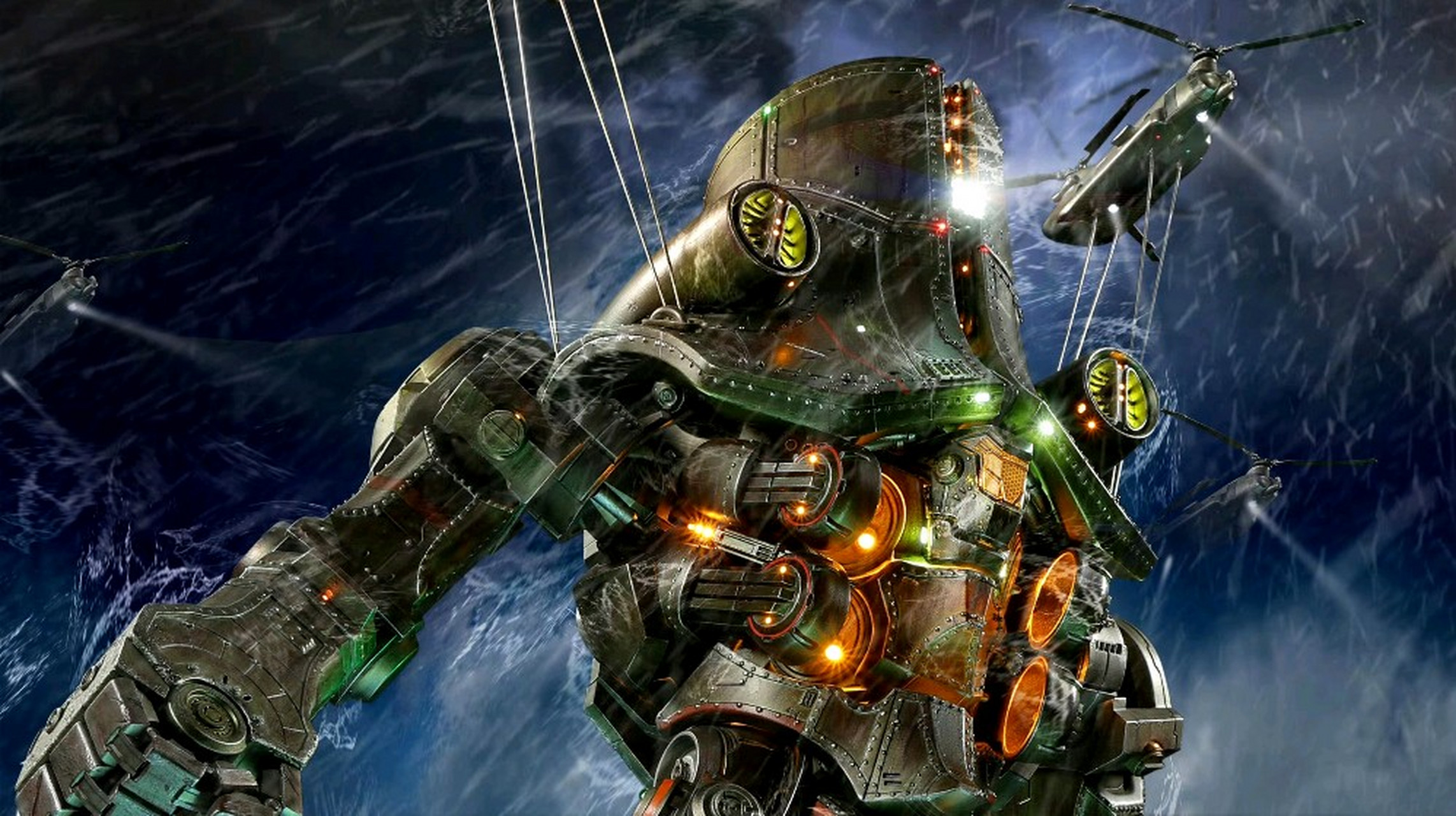 waystudios公布了《环太平洋》中的切尔诺阿尔法机甲猎人新品,头部有