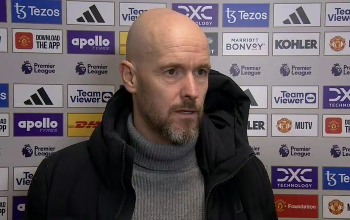 腾哈赫坐立难安 腾哈赫是否下课已经成为英伦足坛热门,这位荷兰教练