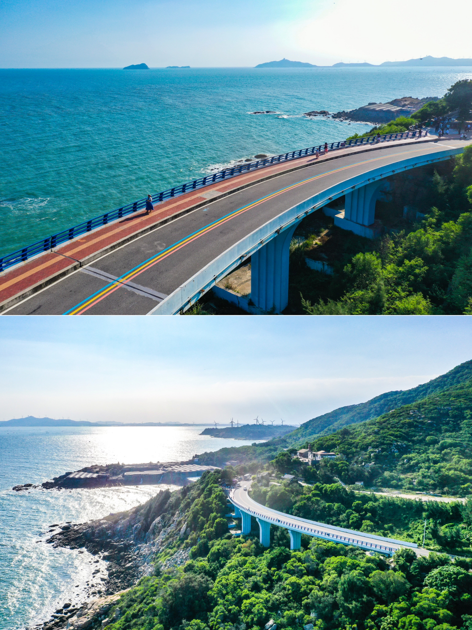 福建东山岛最美环海公路:苏峰山.