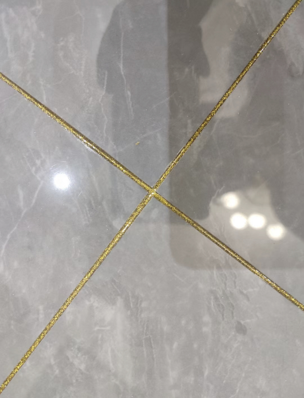 谁说金色美缝跌下神坛了?我看着挺好看啊!