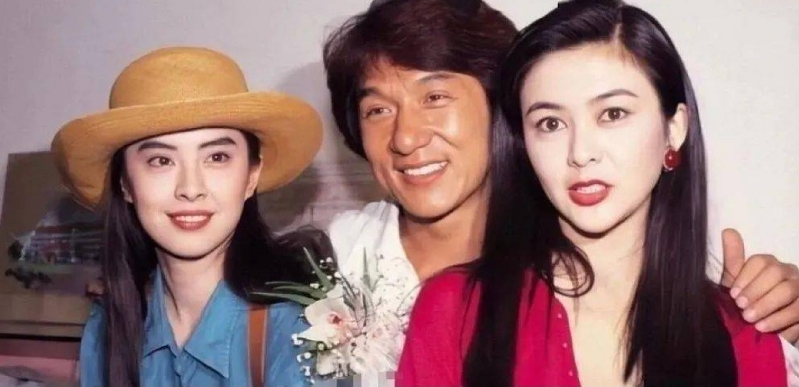 老照片:关之琳和王祖贤同框