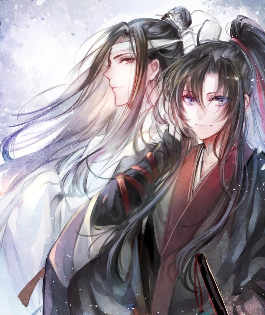 魔道祖師精美壁紙:忘羨一曲遠,曲終人不散