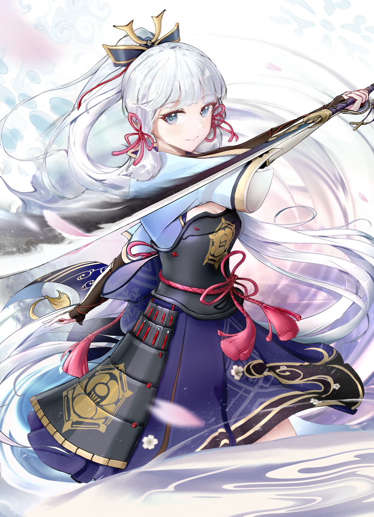 原神壁纸,神里绫华