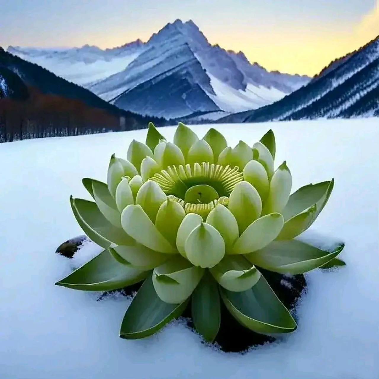 雪莲花,圣洁之花,动人心魄,太美了