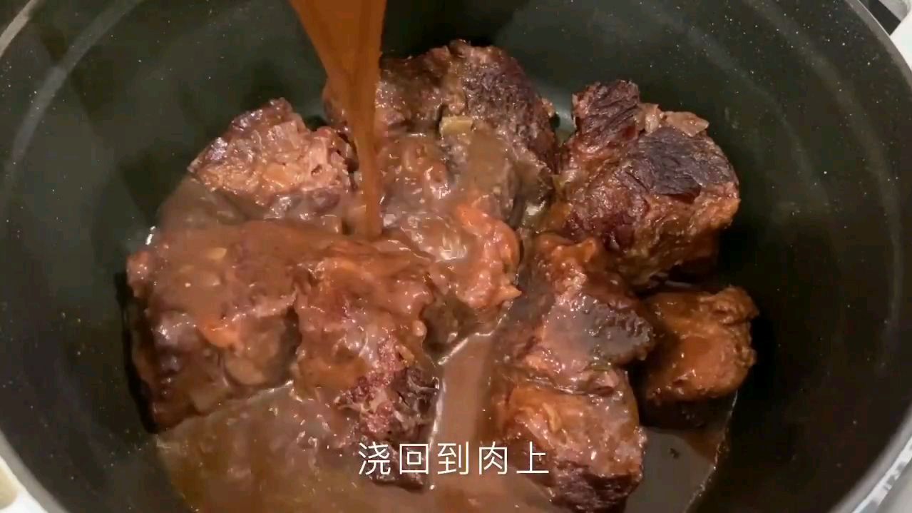 红酒炖牛肉,超级简单又好吃的法式西餐!高端上档次!