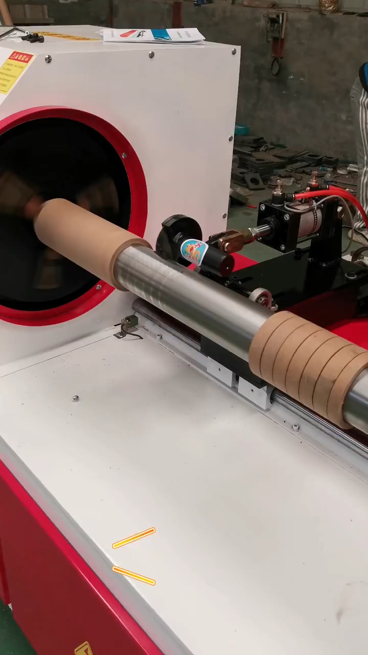 全自动数控纸管分切机 pvc 管切割机 纸管纸筒分段机-度小视