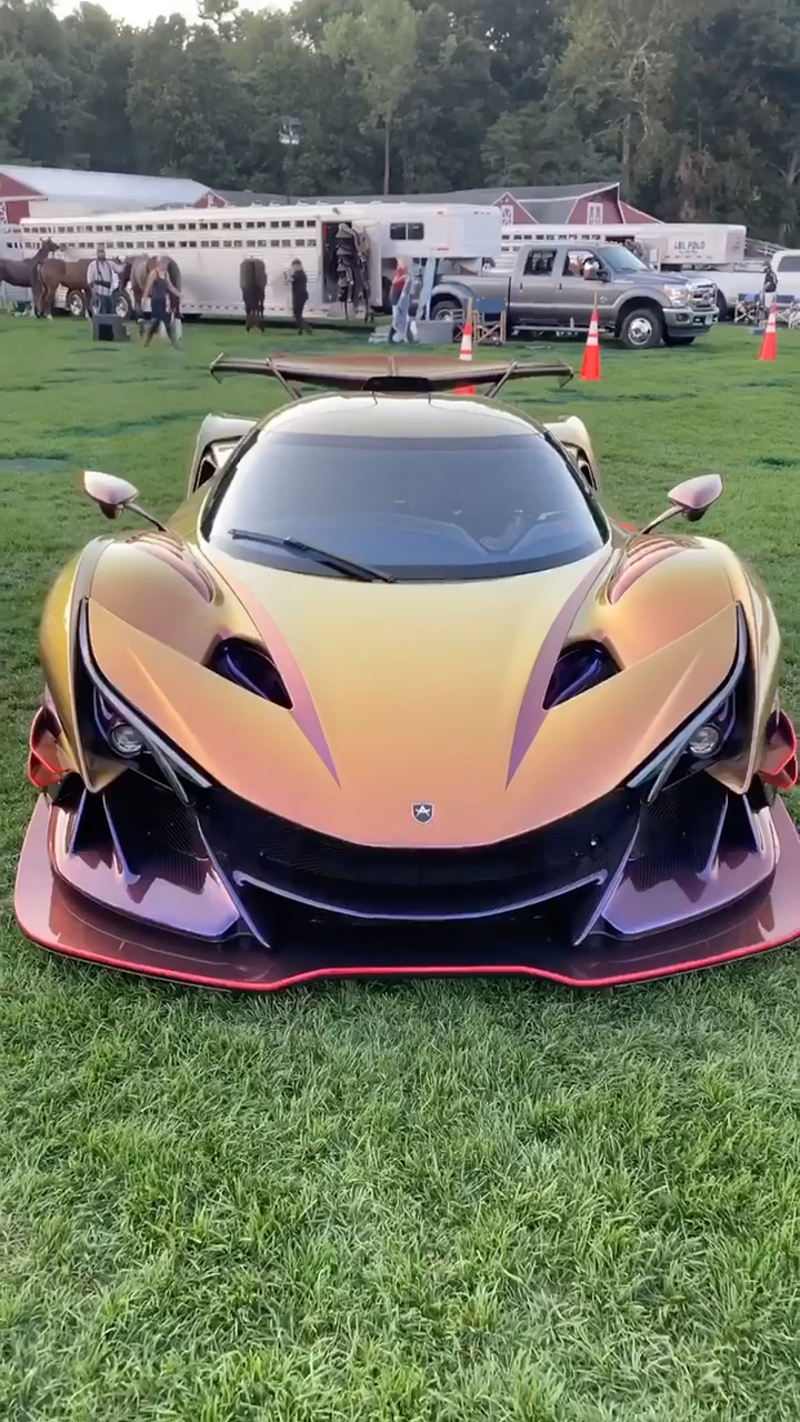 科幻外观的超跑apolloie是超跑天花板吗