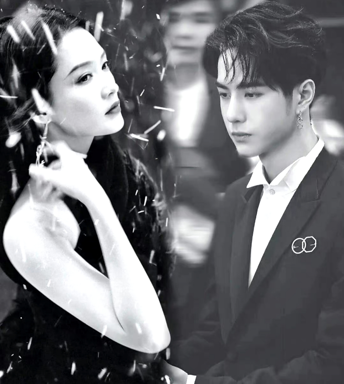 王一博,李沁《光明之路》在赶进度分组拍摄,男主在两组之间奔波,离