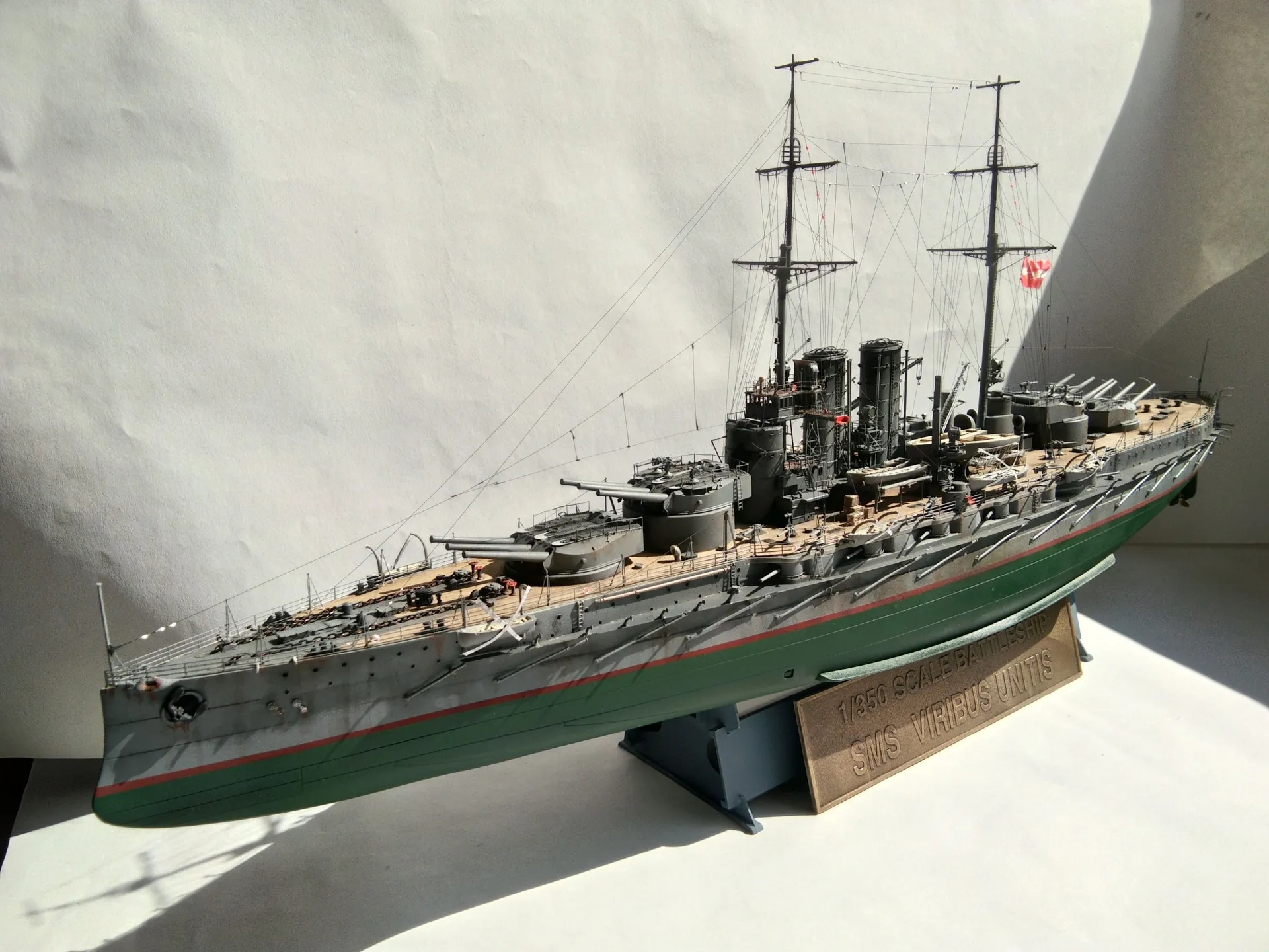 舰船欣赏:奥匈帝国海军 联合力量级战列舰