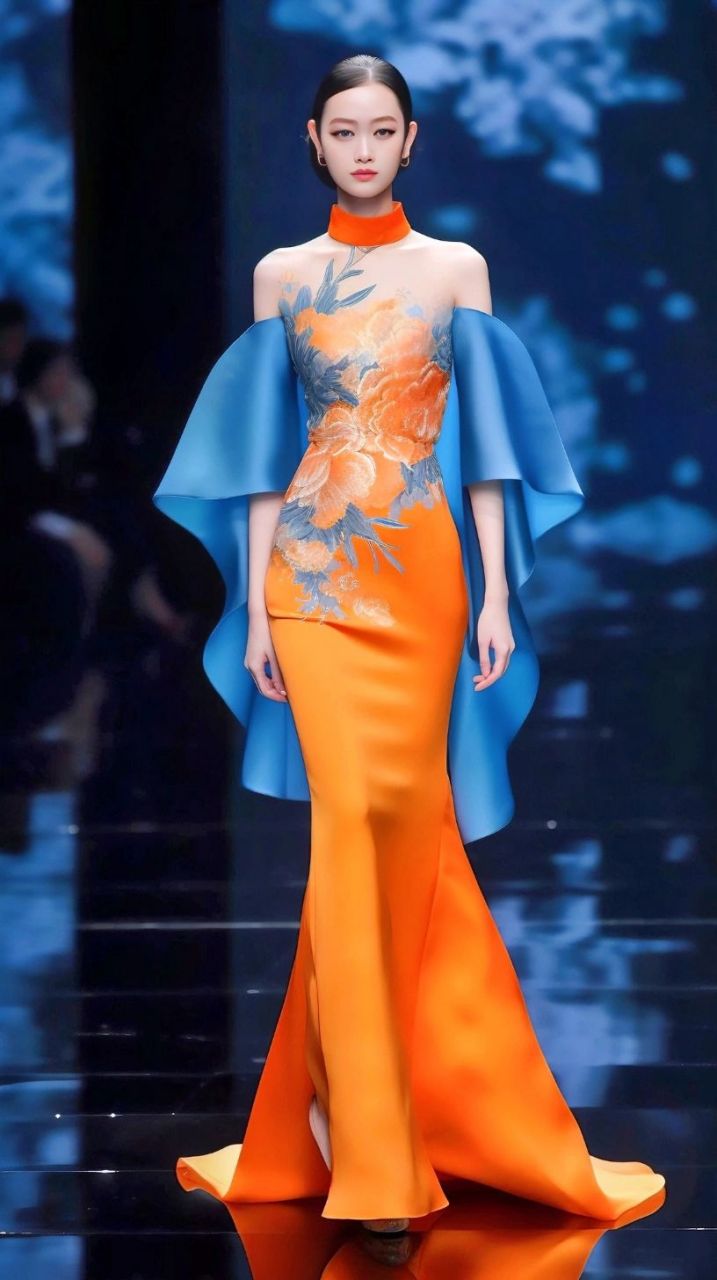 新中式礼服 新中式礼服是国风最高级的浪漫 #新中式[话题]#  #国风主