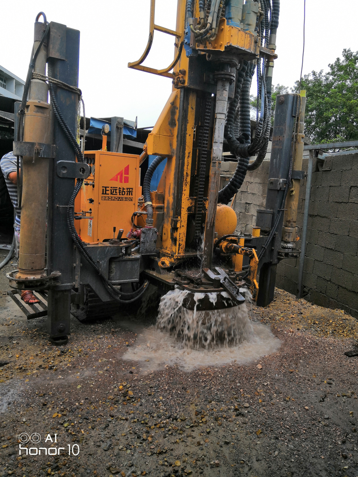 绍兴打井,工地打水井