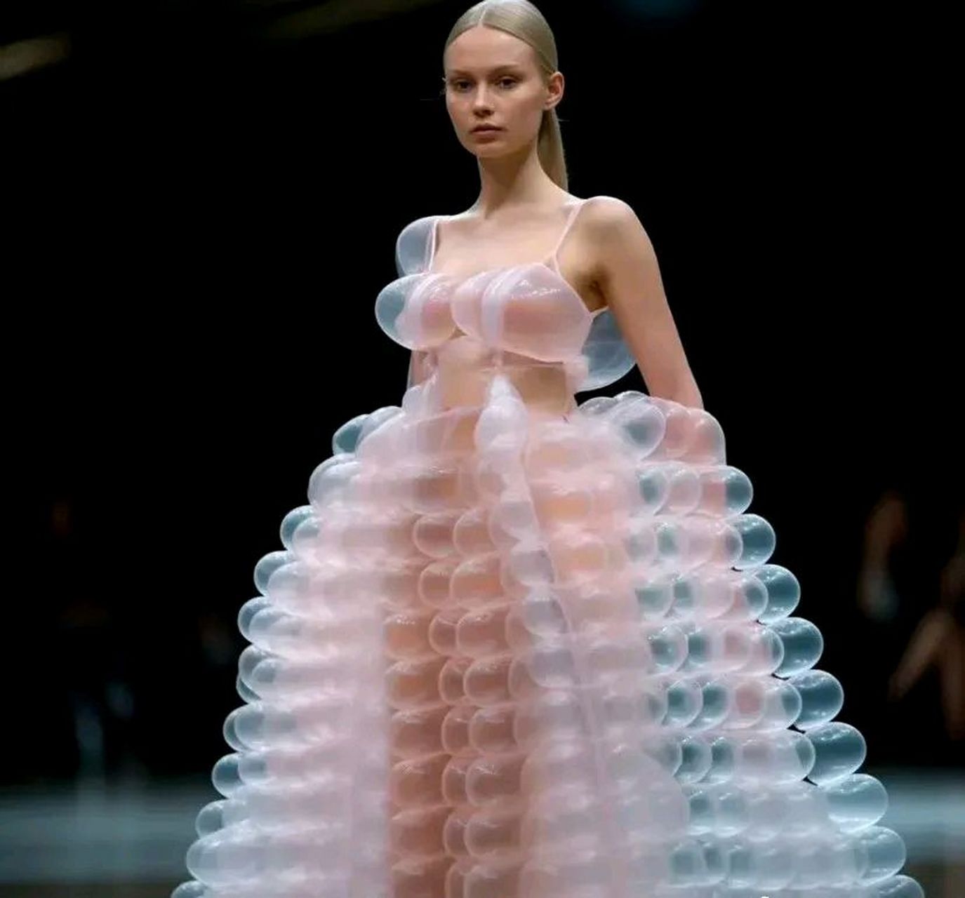 这样的气球装设计怪怪的,也只能在t台上展示吧?