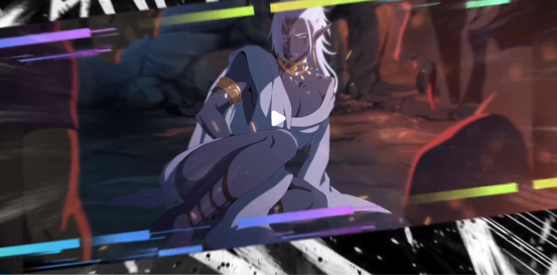 夏日海滩sana/sana新作黑暗精灵dark elf caught by goblins