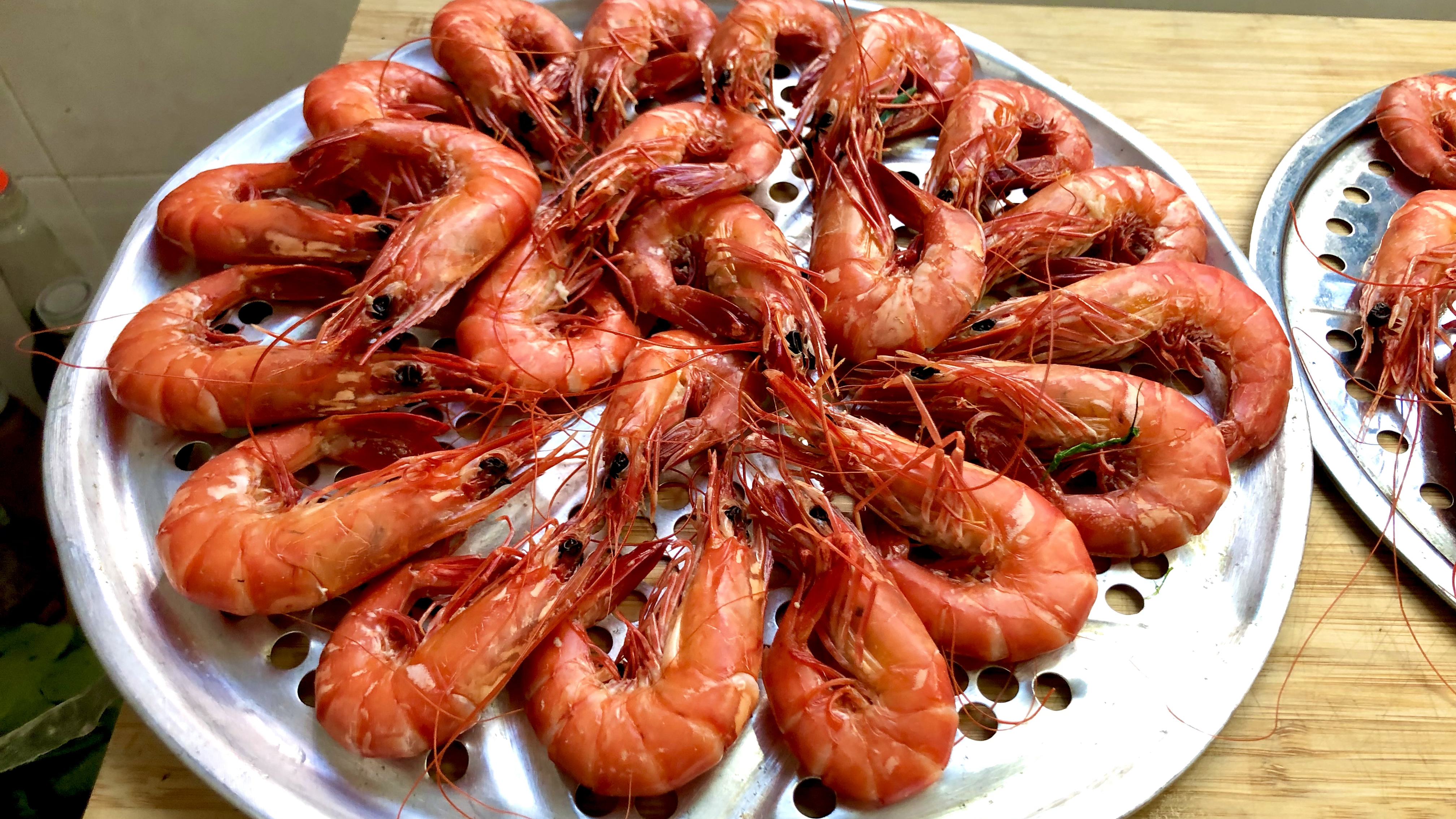 海边人教你制作原味虾干，1.7最后剩半斤，但是干净又好吃