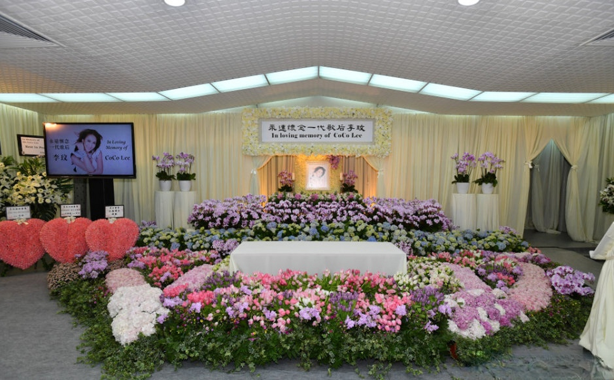 李玟遗体火化出殡# 李玟coco的丧礼及出殡仪式于7月