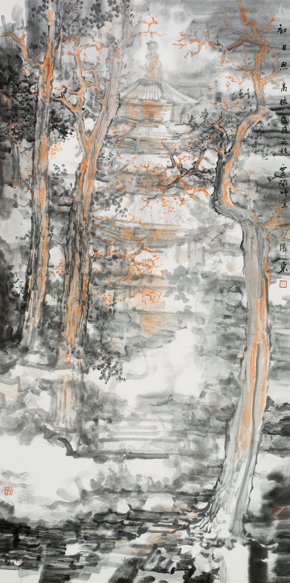 广东画院|形为境用,山水画家张东的境