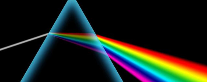 白光通过三棱镜时发生了什么变化