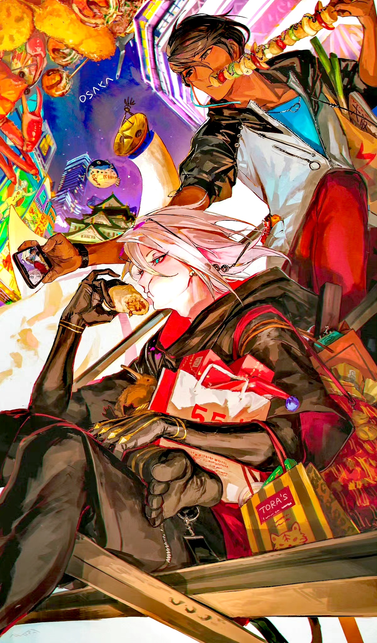 画师江川akira动漫作品欣赏