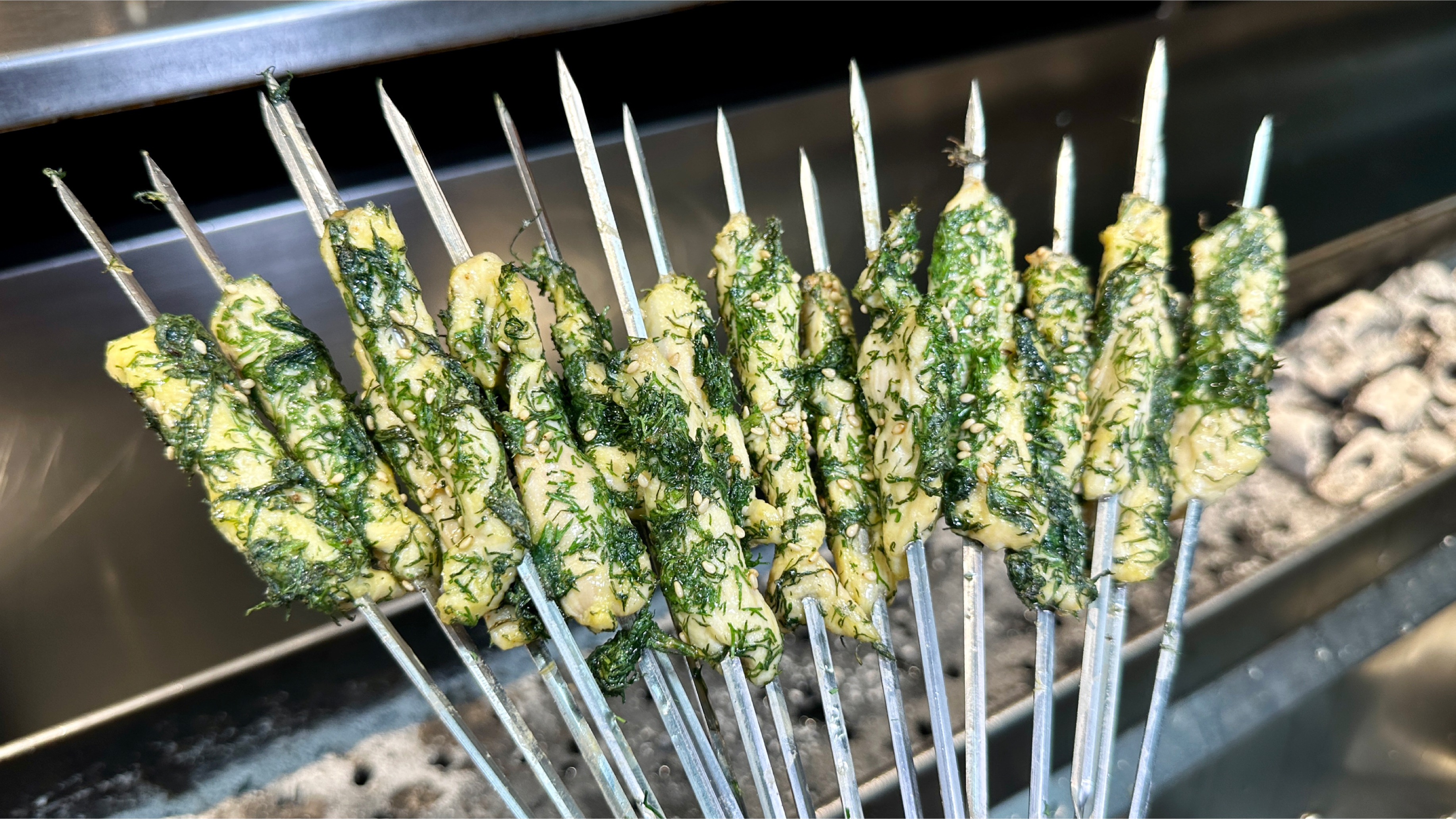 鲜香味美好看还好吃的茴香鸡肉串配方及制作方法详解