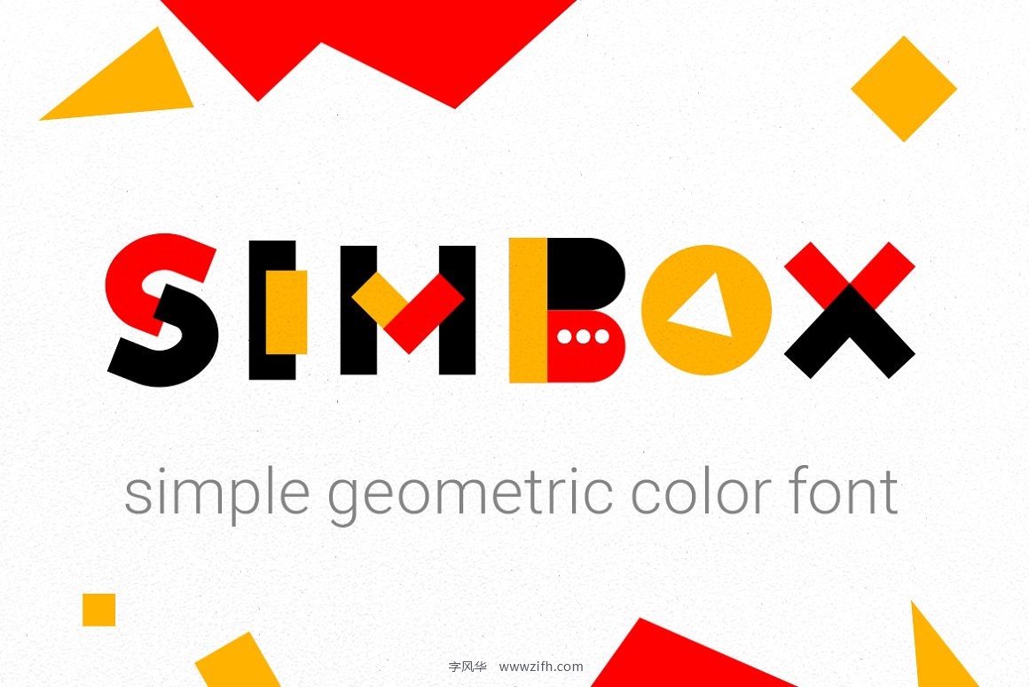 Simbox the color geometric font.jpg