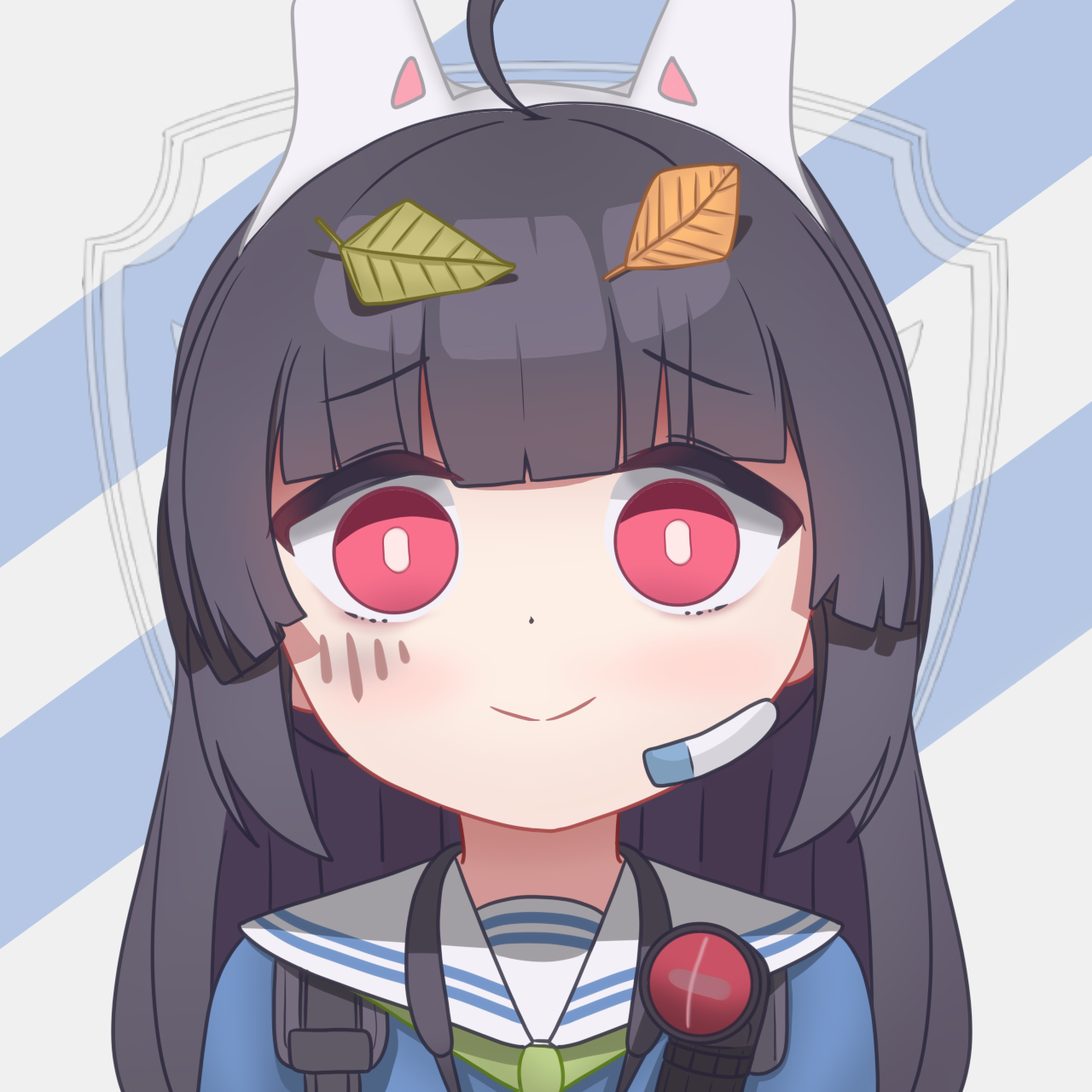 画师:shadow释,q版霞沢美游头像#二次元美图# #我爱二次元# #霞沢美游