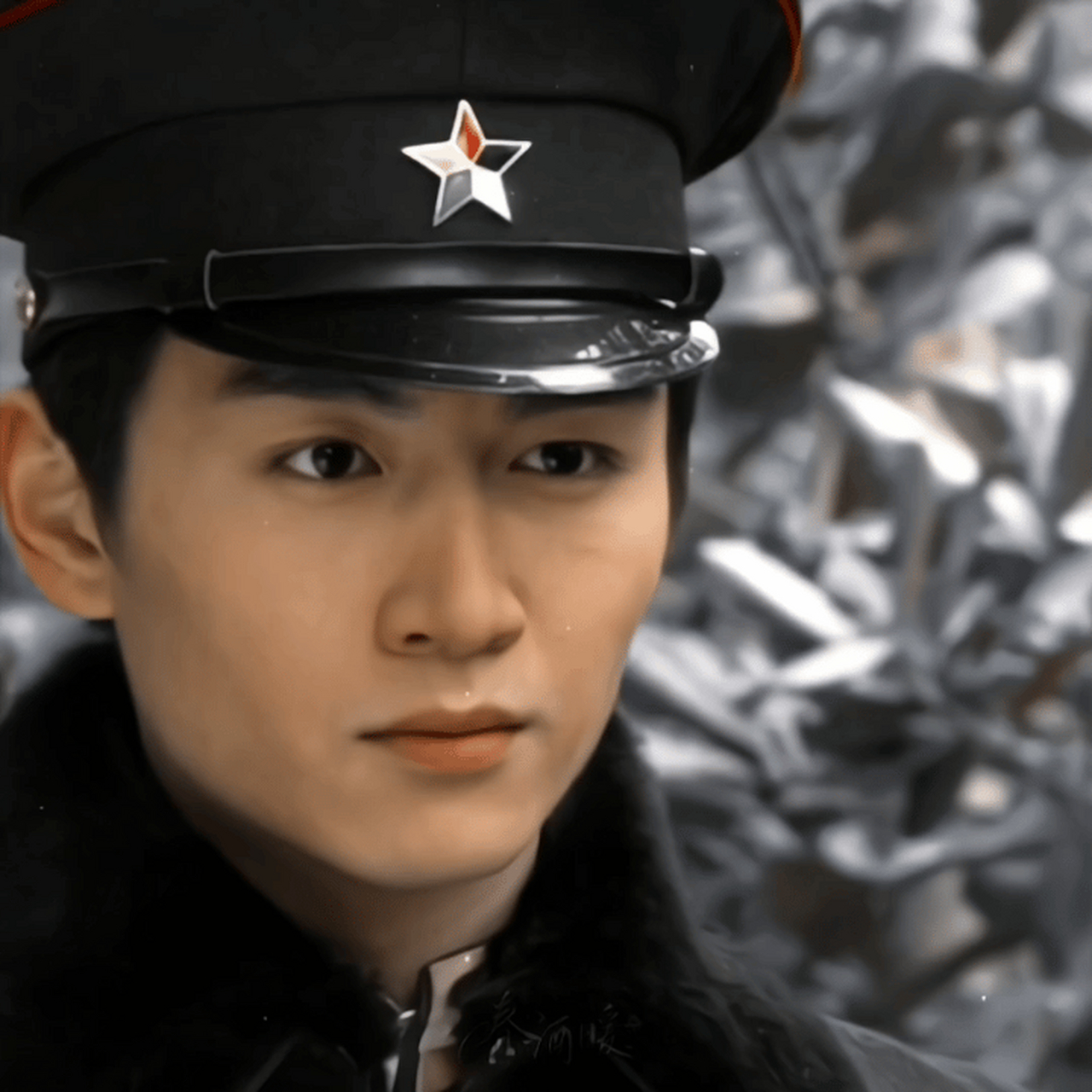 陈晓仪态真好,论穿军装谁能跟他比?