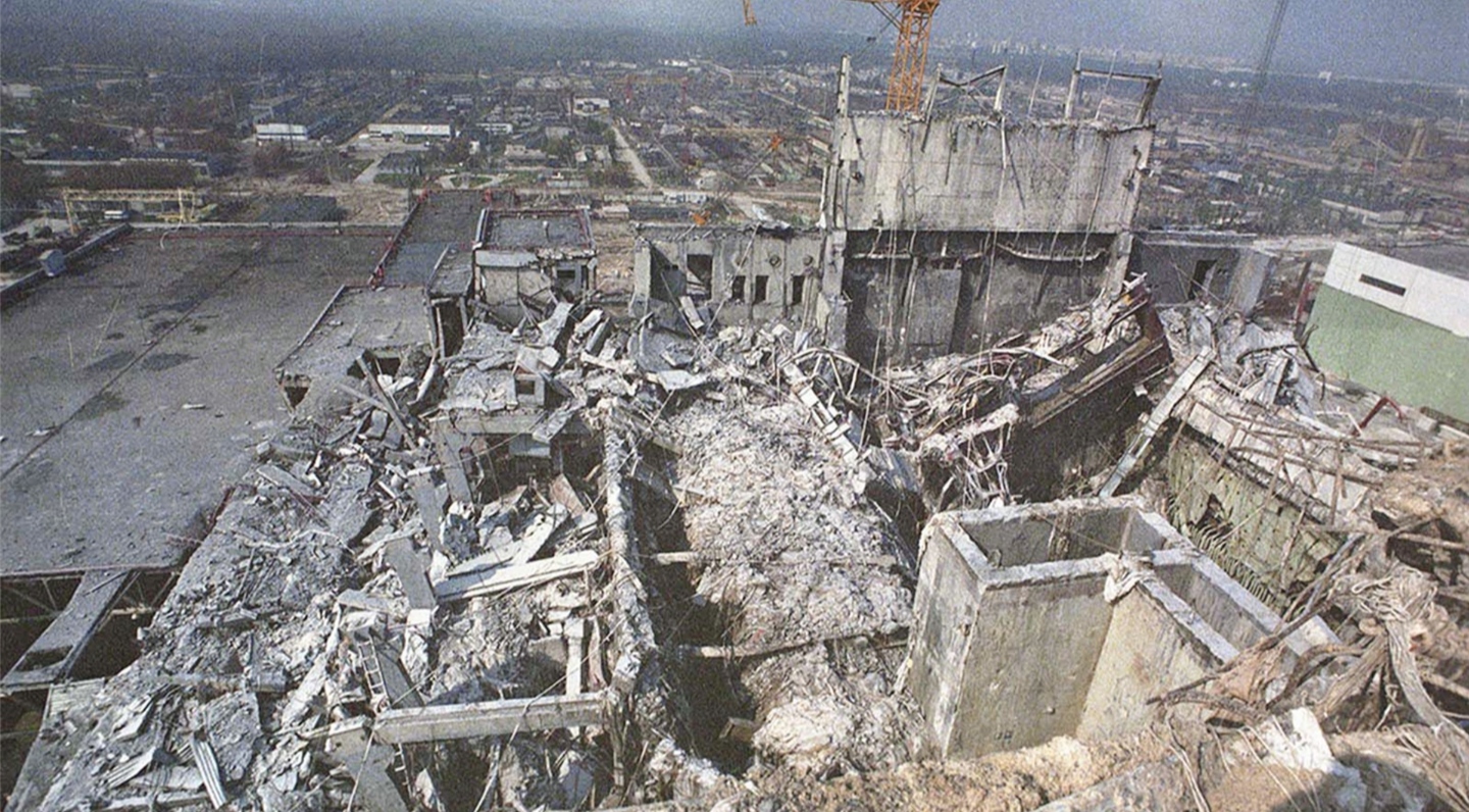 切尔诺贝利核电站泄漏图片