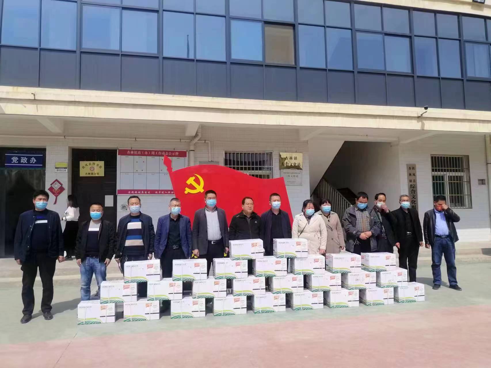 陕西扶风县杏林镇在粮食生安全上抓落实,下功夫