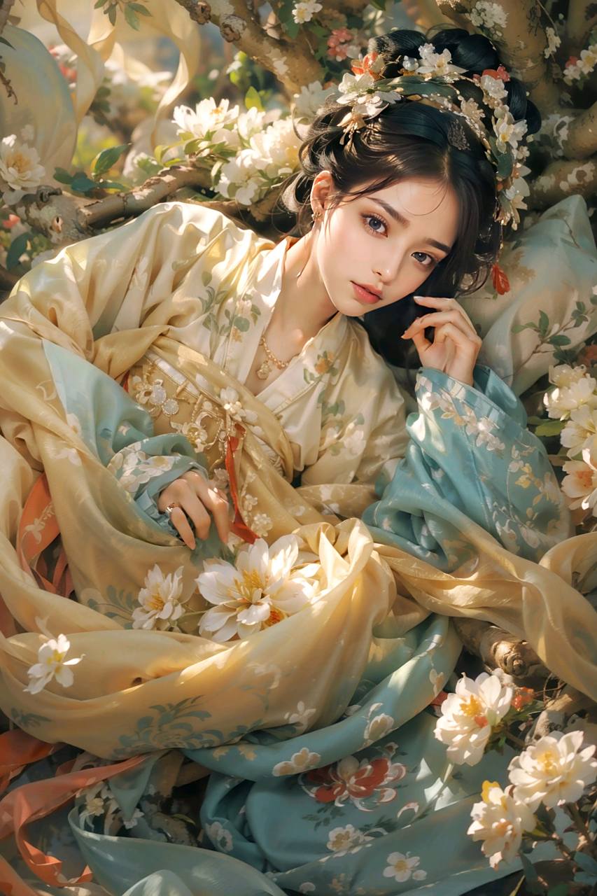 古典国风美人# ai古风美人,你更喜欢哪个造型