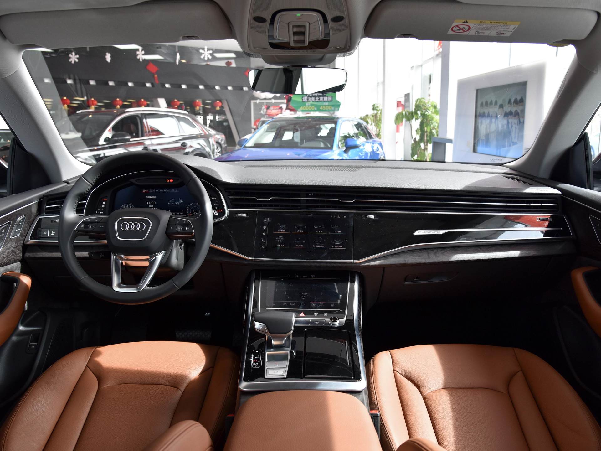 车长5米,内饰精致,奥迪q8让你爱不释手