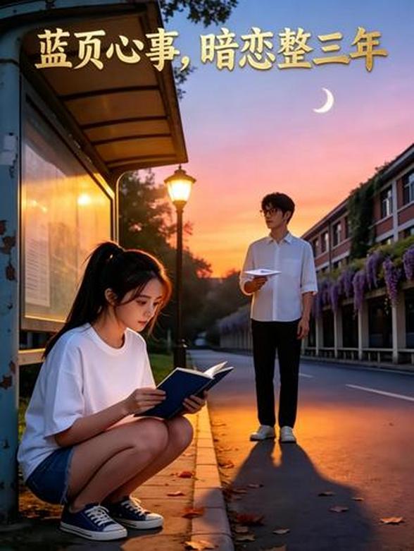 蓝页心事，暗恋整三年封面图