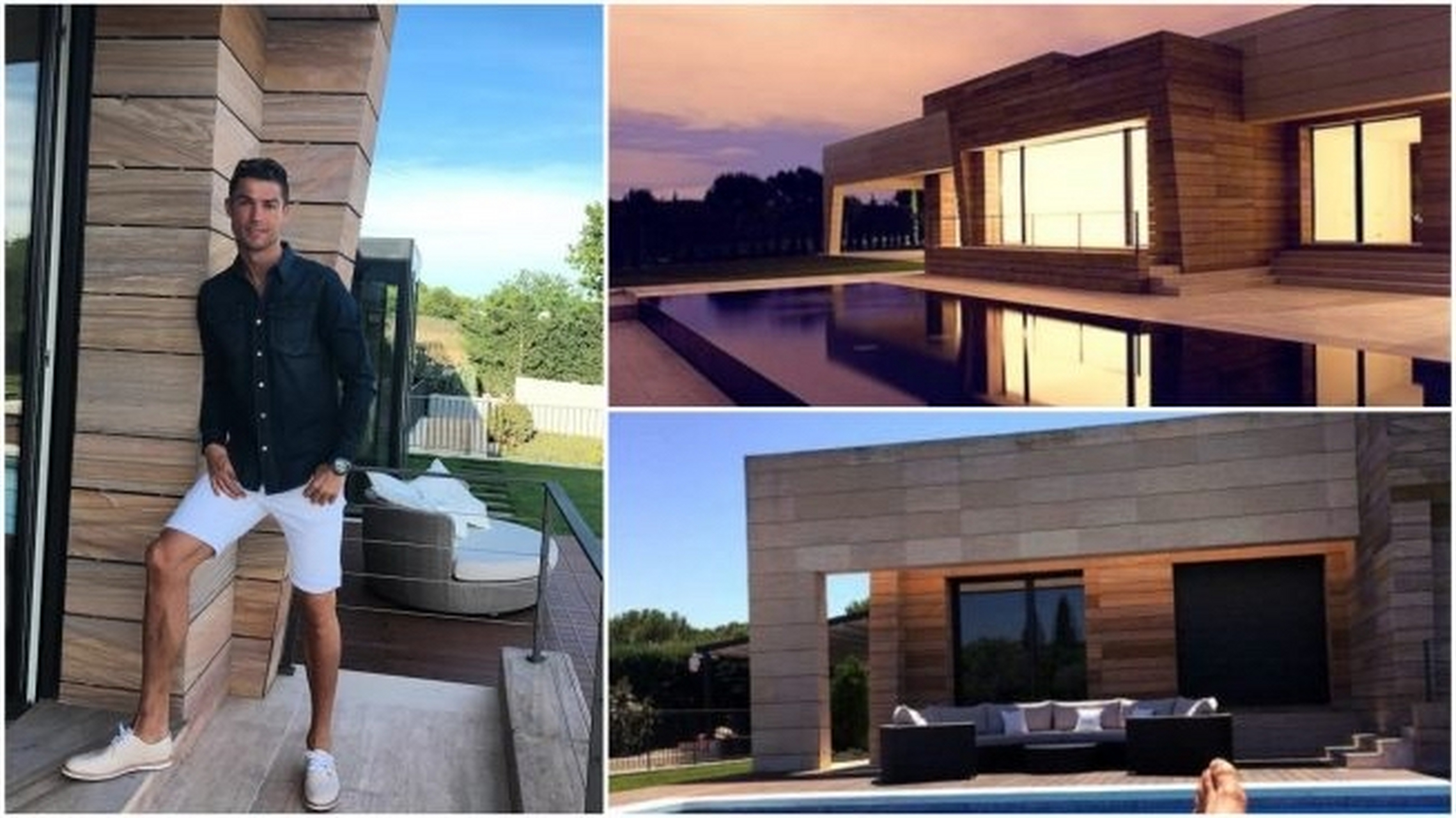 c罗将自己在马德里的豪宅挂牌出租,月租金为1万欧.