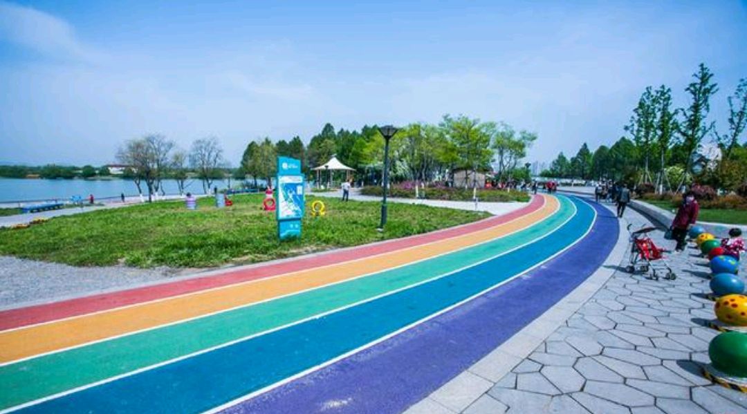 无锡网红景点,彩虹跑道封闭了,开放时间待定