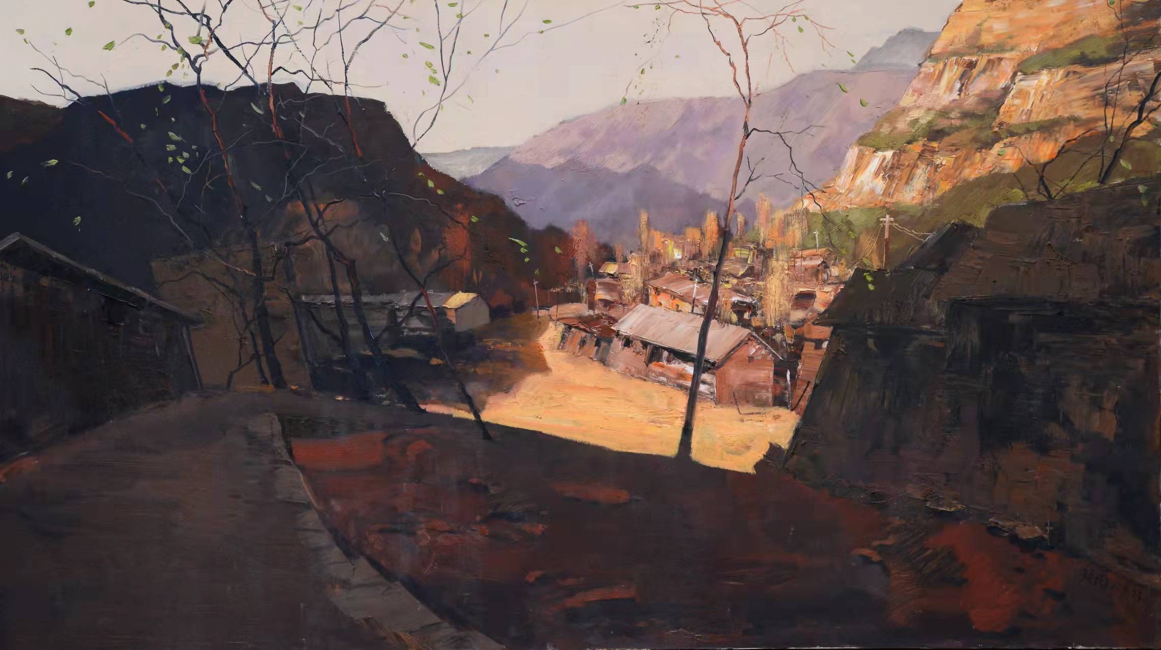 著名油画家侯盾油画作品集