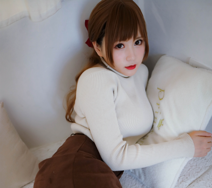 %title插图%num喵子Nyako作品全集:清纯可爱的广东Coser小姐姐