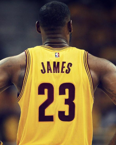 cleveland23号球衣是谁穿的