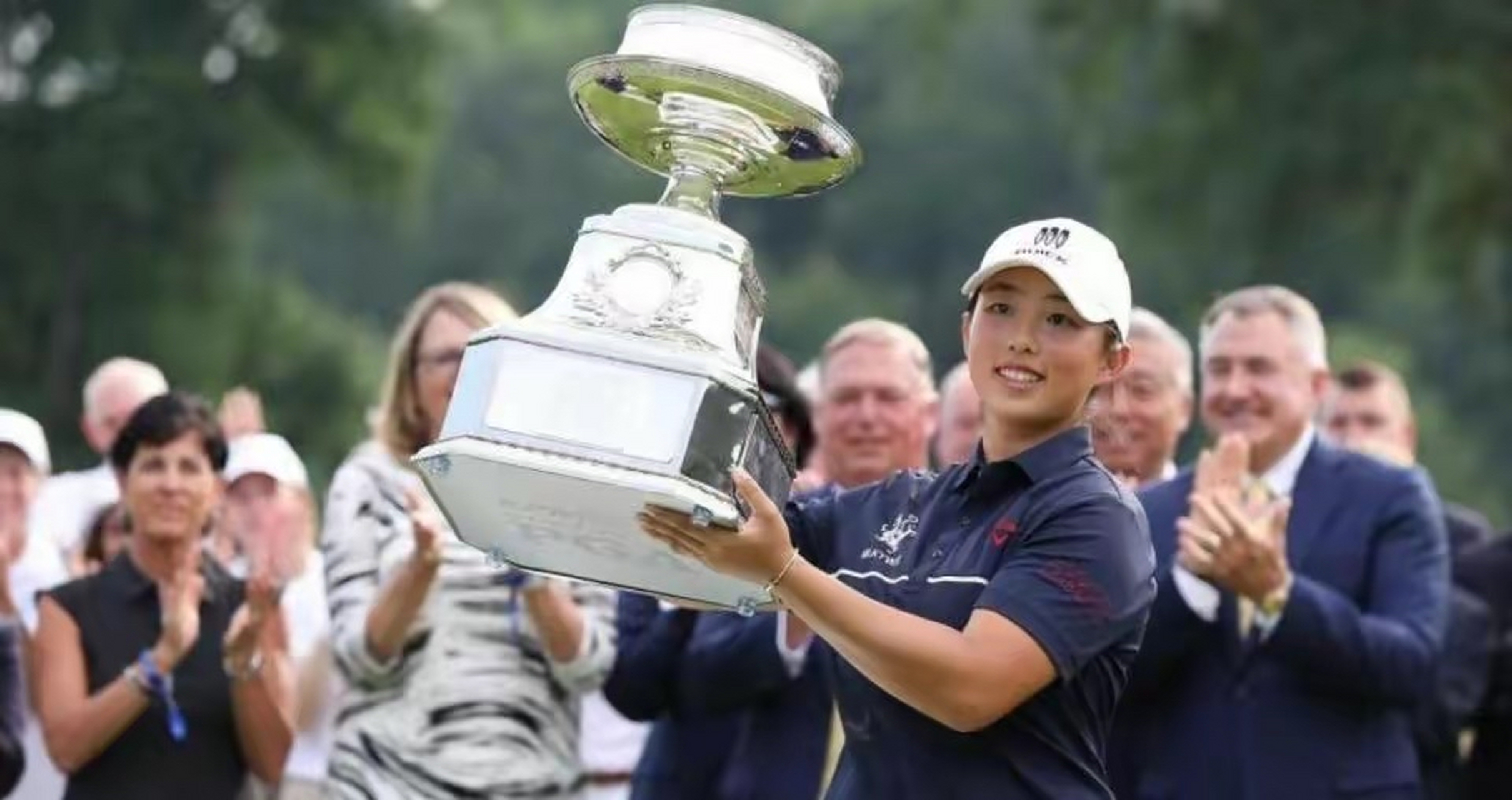 20岁中国姑娘夺高尔夫大满贯冠军,奖金进账150万美金 北京时间6月26日