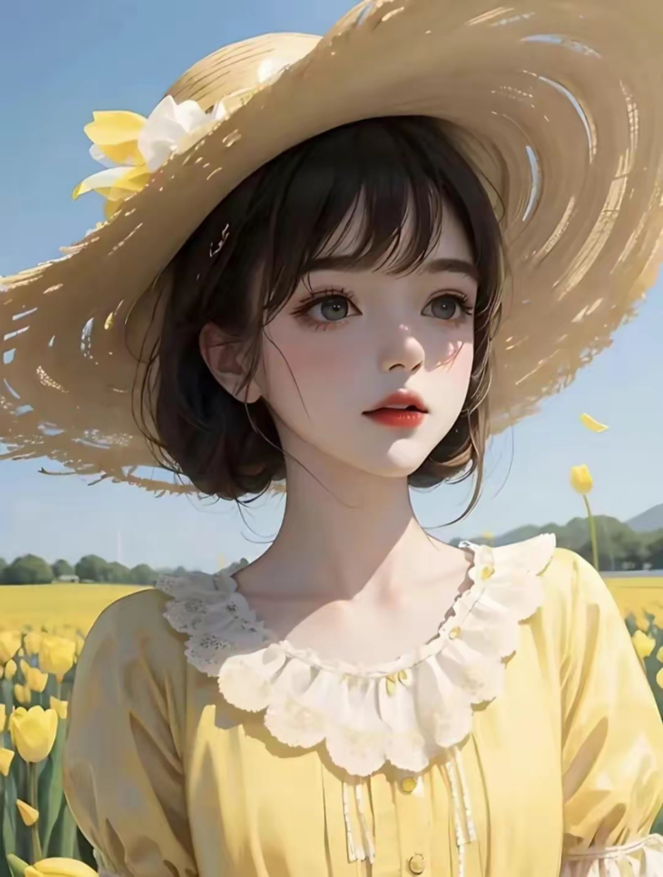 我问他是不是特别漂亮,仙气飘飘才叫做小仙女.