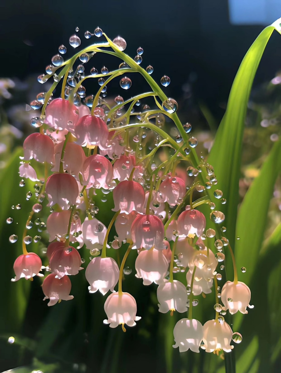 好漂亮!啊亮晶晶的花