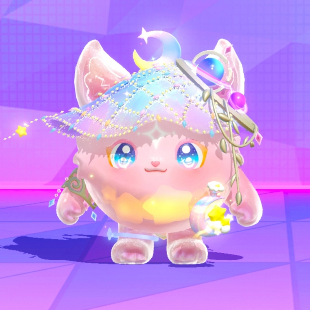 " (星云咩咩)"唉,看来又要搬家了 #蛋仔派对