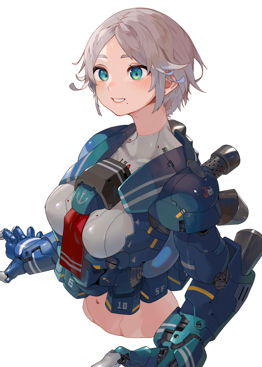 机械少女#二次元#  画师:ゆにまる