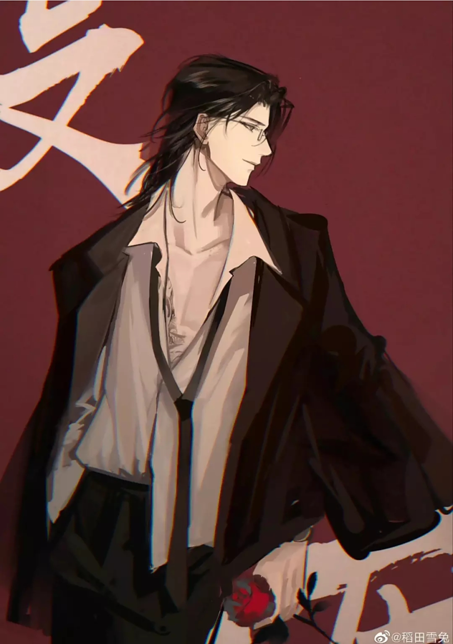 费渡大美人  画师@稻田雪兔#漫画# #原耽