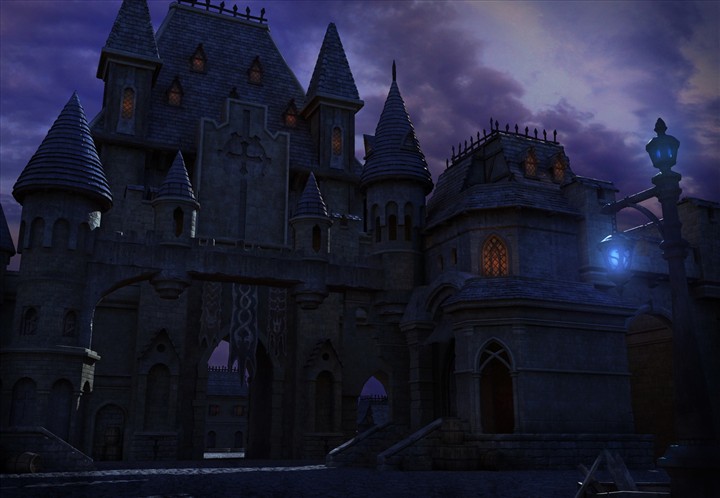 原创现代诗:古堡