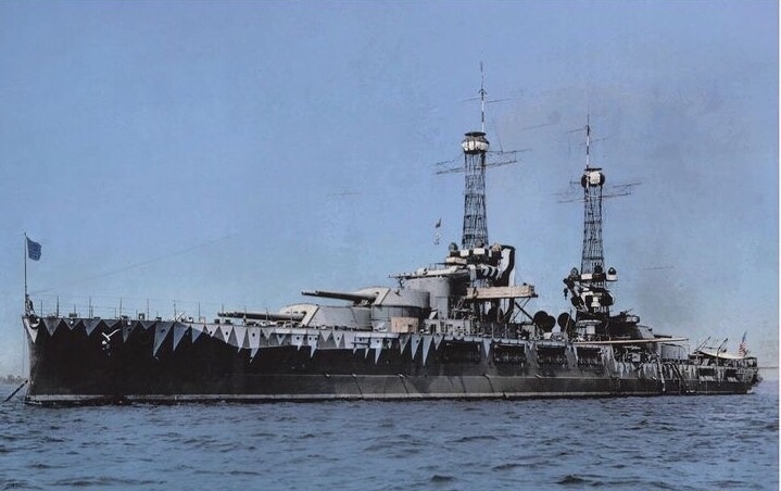 舰船欣赏:美国海军内华达级战列舰