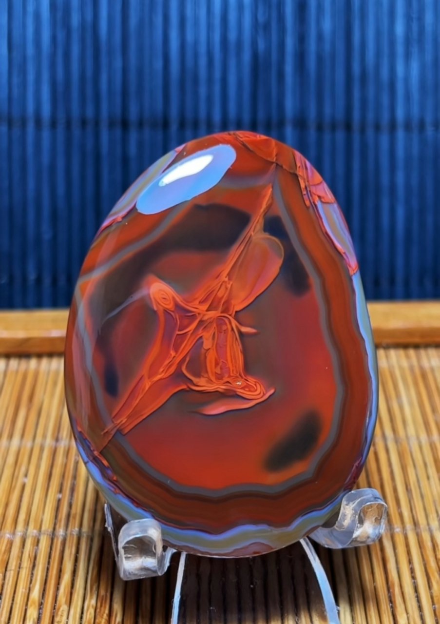 宣化上谷战国红玛瑙精品吊坠天然象形人物太极剑,意境传神,动作到位