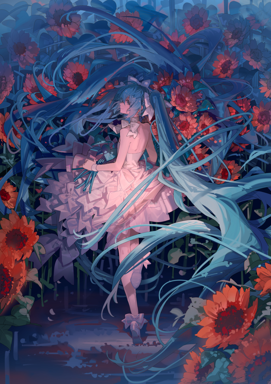 二次元# 唯美初音 画师:shuno