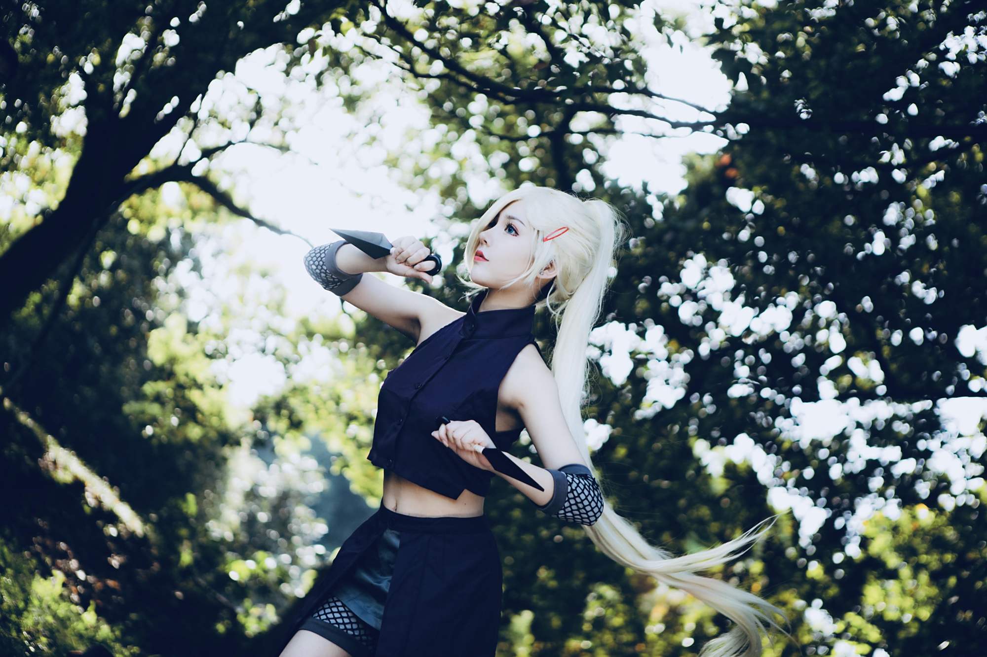 《火影忍者》cos:这个井野好可爱呀,爱了爱了