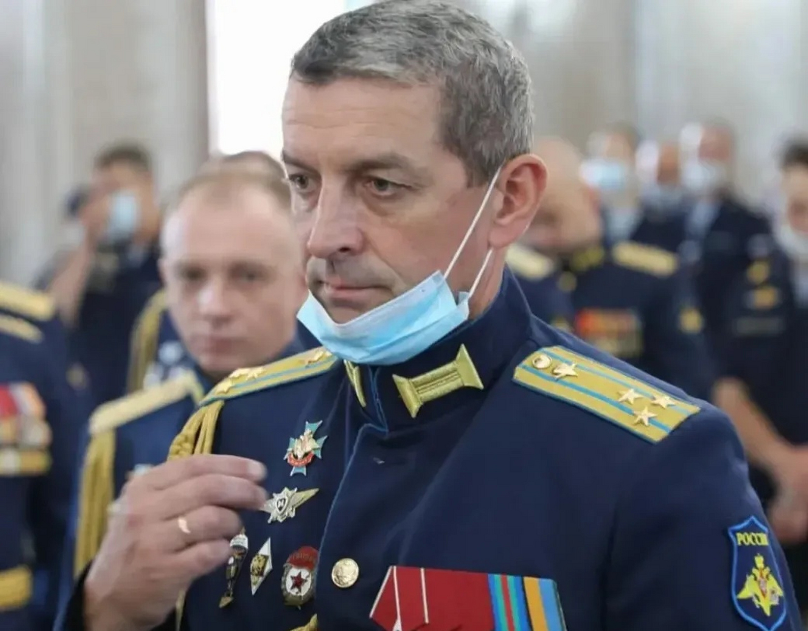 据俄罗斯自由军团称,俄罗斯"别尔哥罗德"行动组负责人,警卫队上校