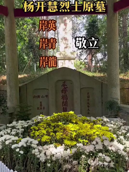 杨开慧烈士原墓