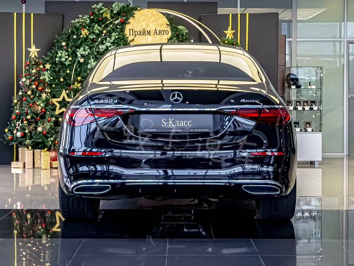 新款奔驰s350实拍,3.0t柴油6缸 四驱,激光大灯 四座,真霸气